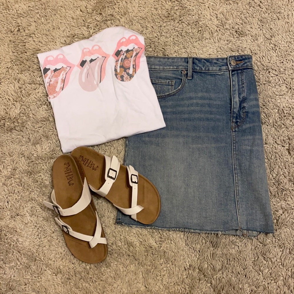 Old Navy Mini Jean Skirt